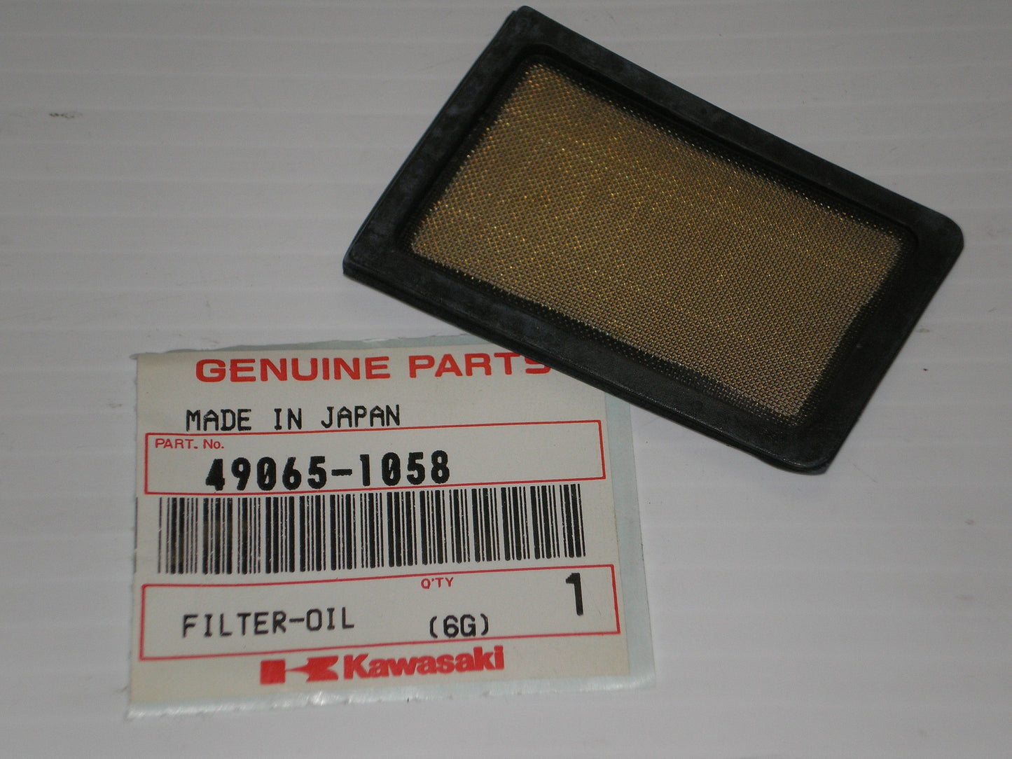 KAWASAKI KL250 KLF220 KLX250 KLX300 Oil Filter 49065-1058