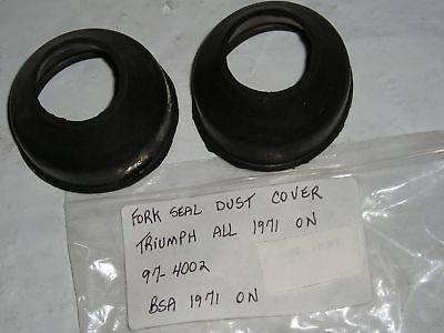 Triumph BSA 1971 on Fork Seal Dust Covers Set/2 974002