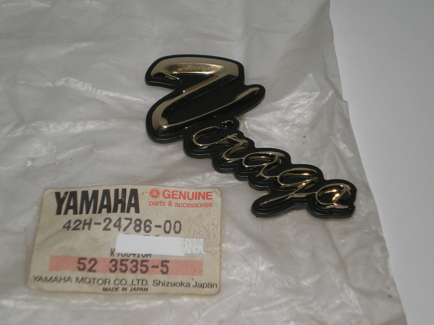 YAMAHA XV700 XV1000 XV1100 Chassis / Fender Emblem 42H-24786-00