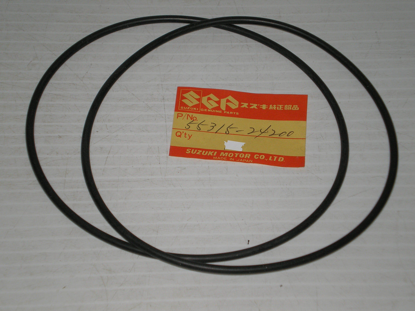 SUZUKI ALT50 ALT125 LT125 1983-1984 Front Wheel Rim Gaskets Set/2 55315-24200