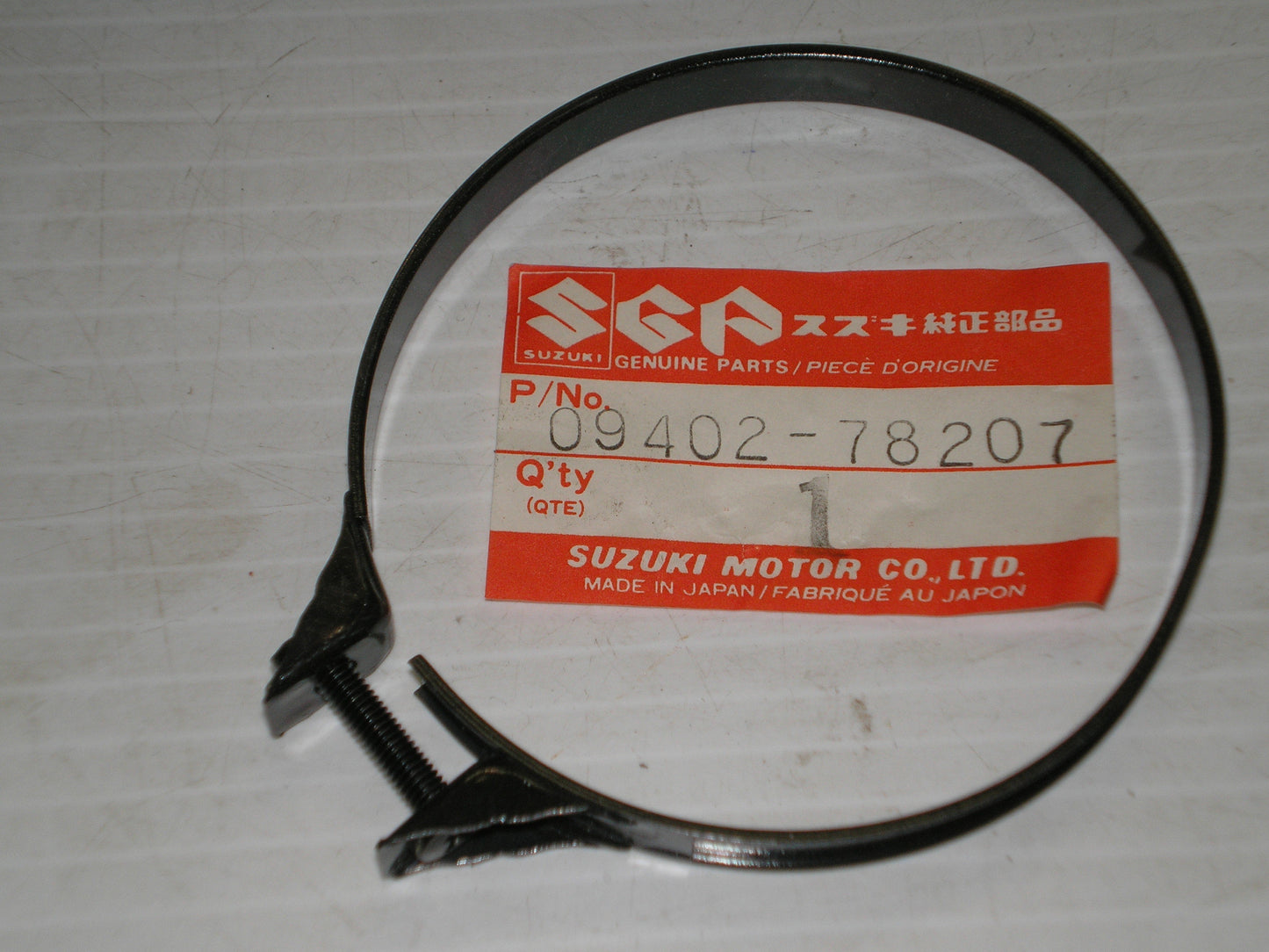 SUZUKI LT230 VS700 VS750 Air Cleaner Clamp 09402-78207