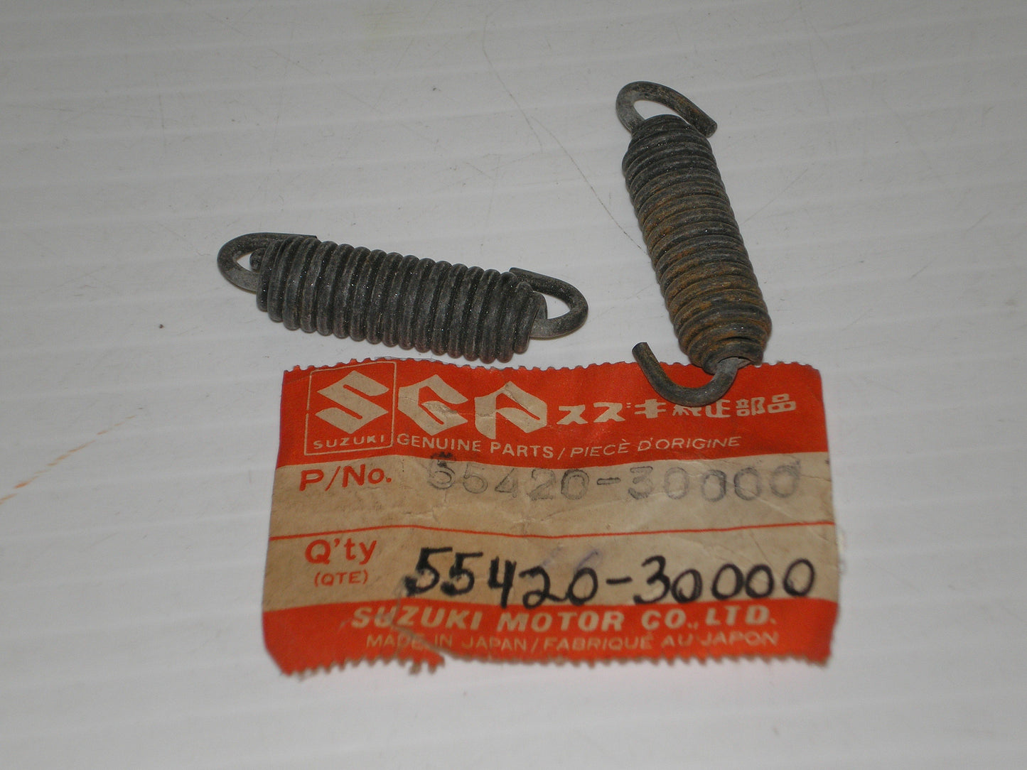 SUZUKI ALT GR GSX GS GT LS LT-F LT-4 LT PE RE RM TS T VS Brake Shoe Springs 55420-30000