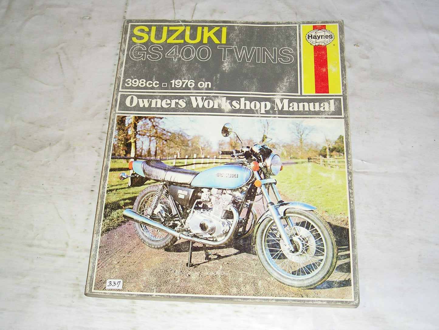 SUZUKI GS400 Twins 1976 on   Haynes Owners Service Manual 415  #337