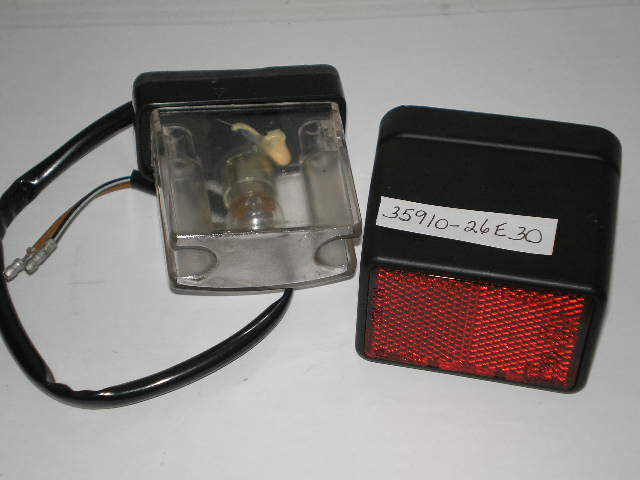 SUZUKI GSF600 GSF1200 License Plate Light Assembly 35910-26E30