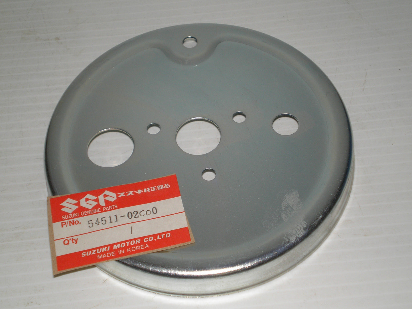 SUZUKI LT-160 LT-F160 R/H Front Brake Plate 54511-02C00