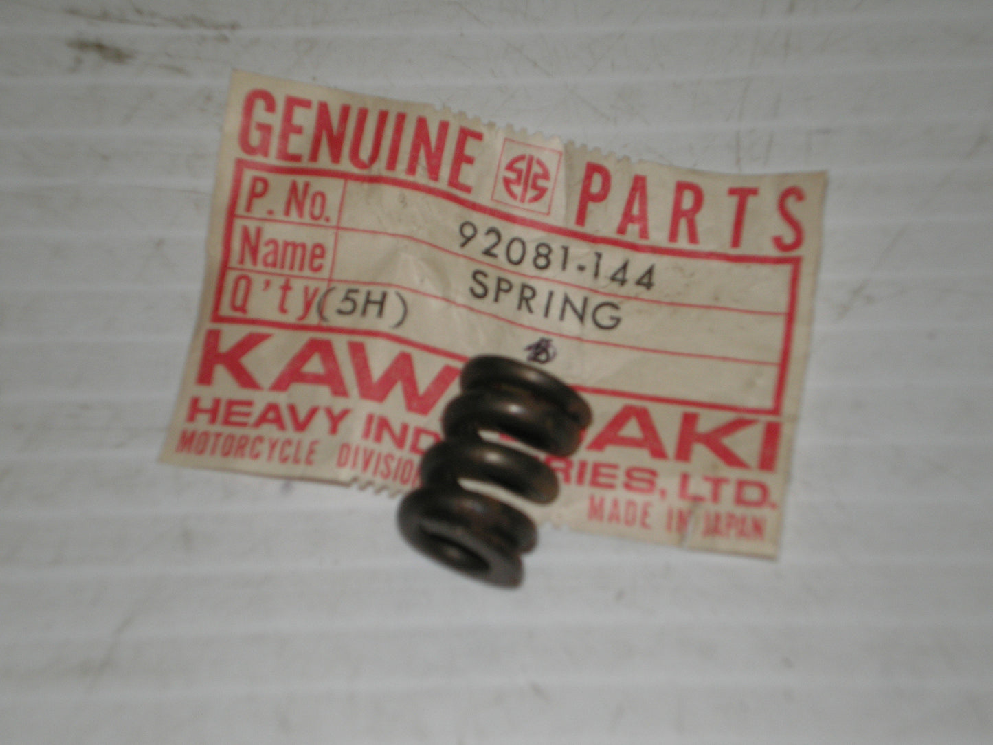 KAWASAKI KZ550 KZ750 ZX550 76-86 Chain Tensioner Spring 92081-144