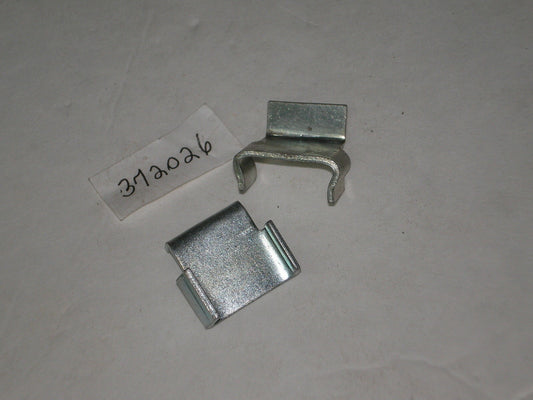 TRIUMPH Brake Shoe Abutment Pressing. Set/2 372026