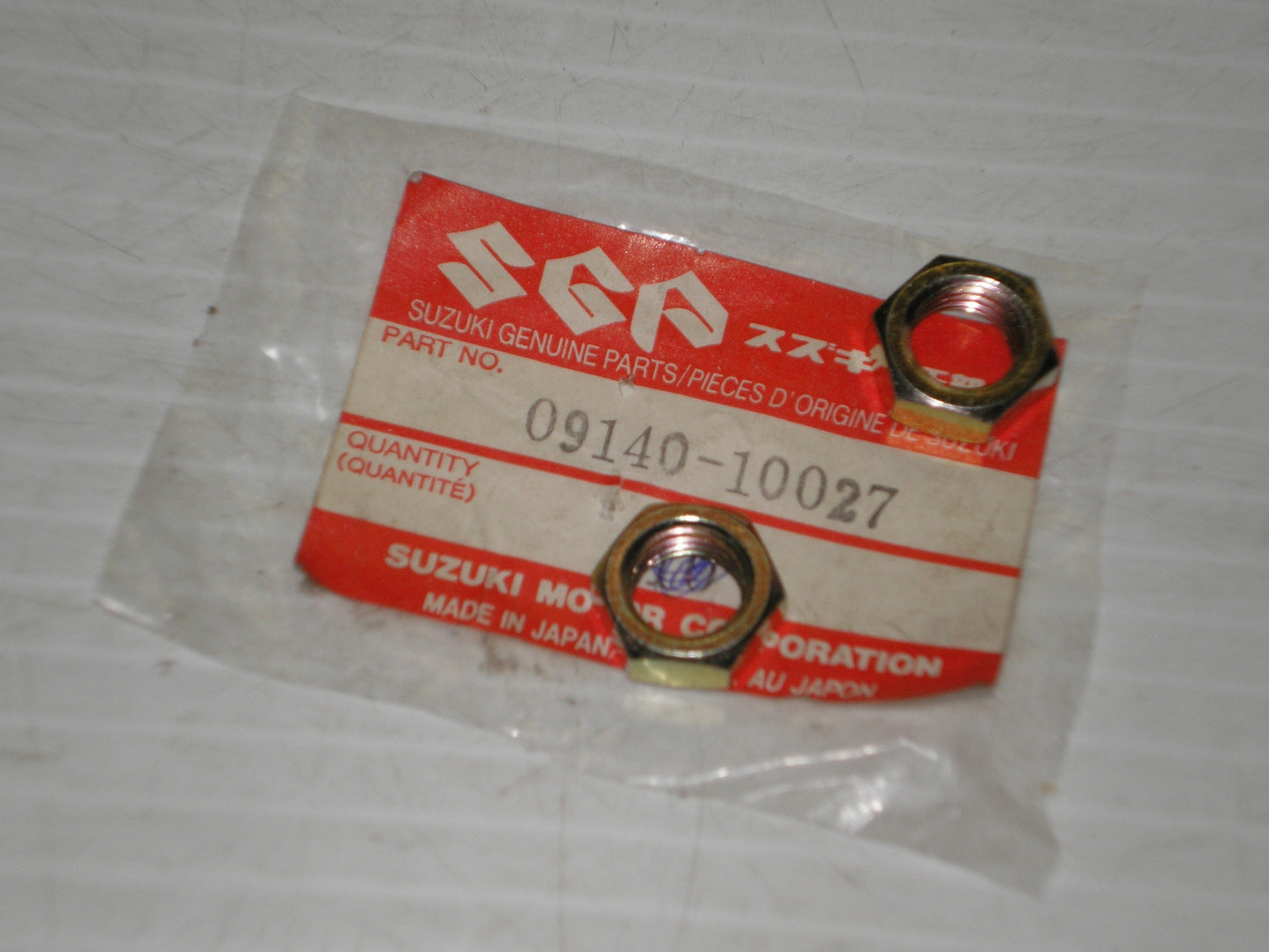 SUZUKI GSX1100 LT50 LT80 LT125 LT160 LT185 LT230 LT250 LT300 LT-4  LT-F4  LT-F Nuts 09140-10027 / 51827-32C00
