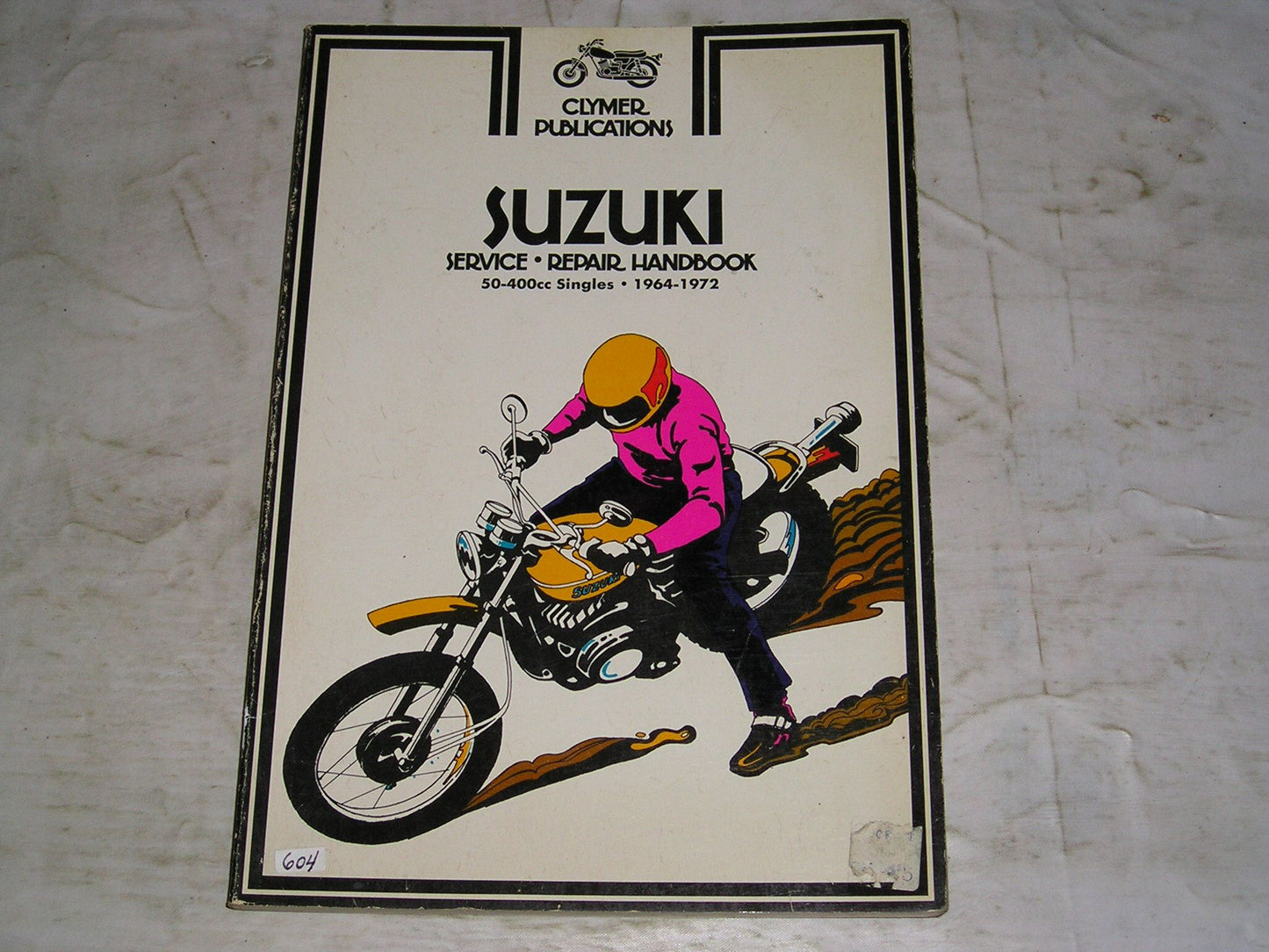 SUZUKI A50 A100 AS K10 K11 M15 M31 TC TM TS 1964-1972 Clymer Service Manual M365 #604