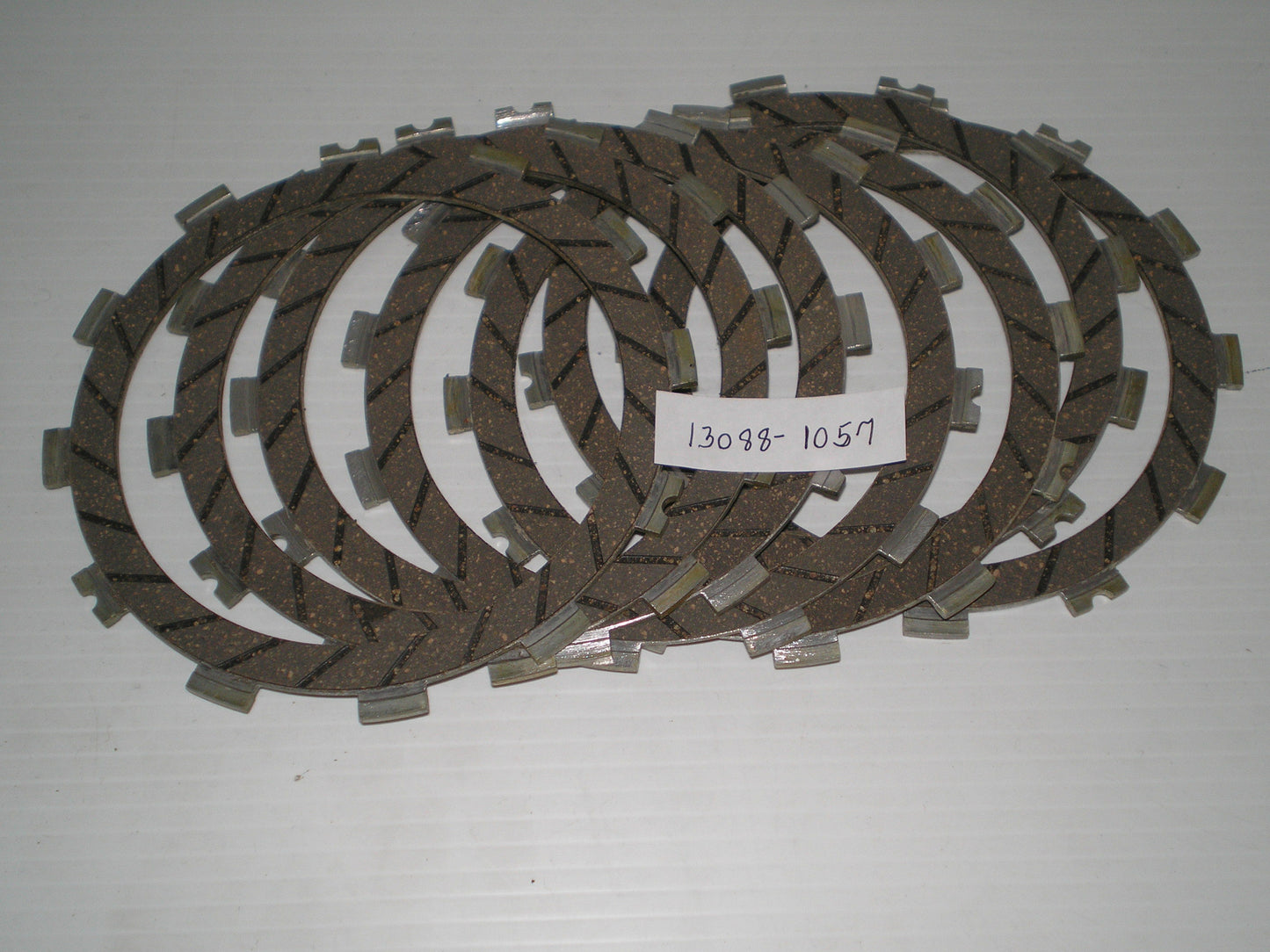 KAWASAKI F7 KD125 KE125 KE175 KH250 KH400 KS125 KT250 S1 S2 S3 Clutch Plates Set/7 13088-023 / 13088-025 / 13088-039 / 13088-1015 / 13088-1056