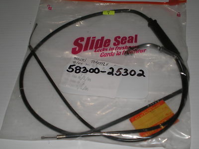 SUZUKI TC100 TS100 Throttle Cable 58300-25301 58300-25302 58300-25303 #7