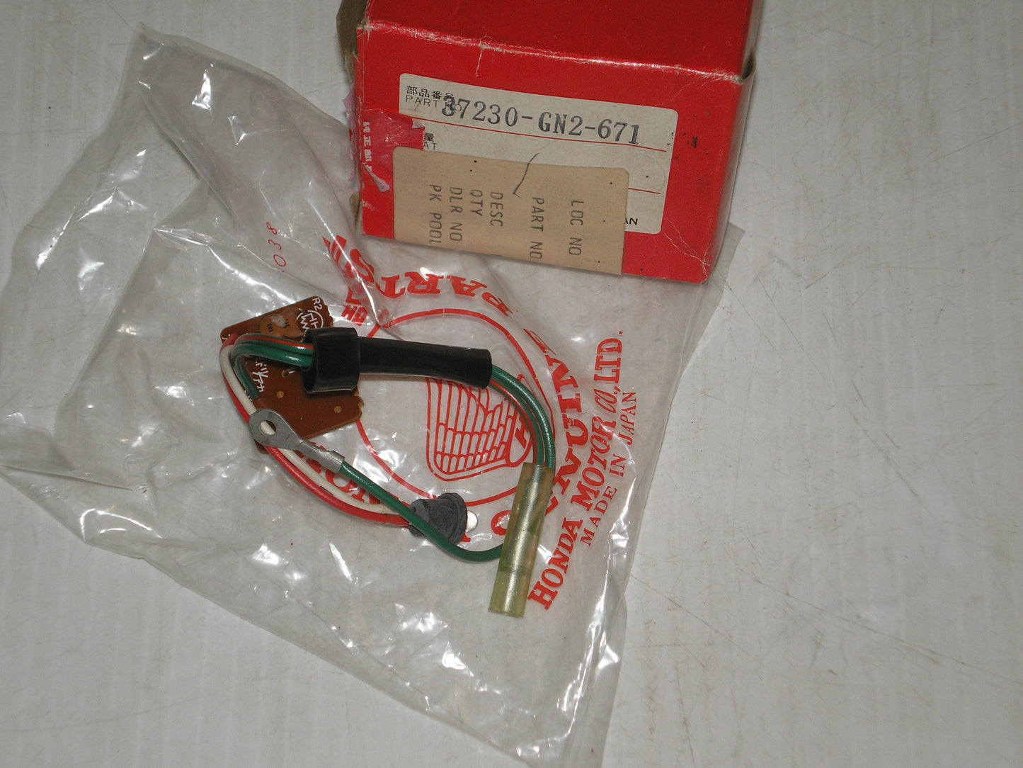 HONDA NB50 1985 Headlight LED Indicator 37230-GN2-671