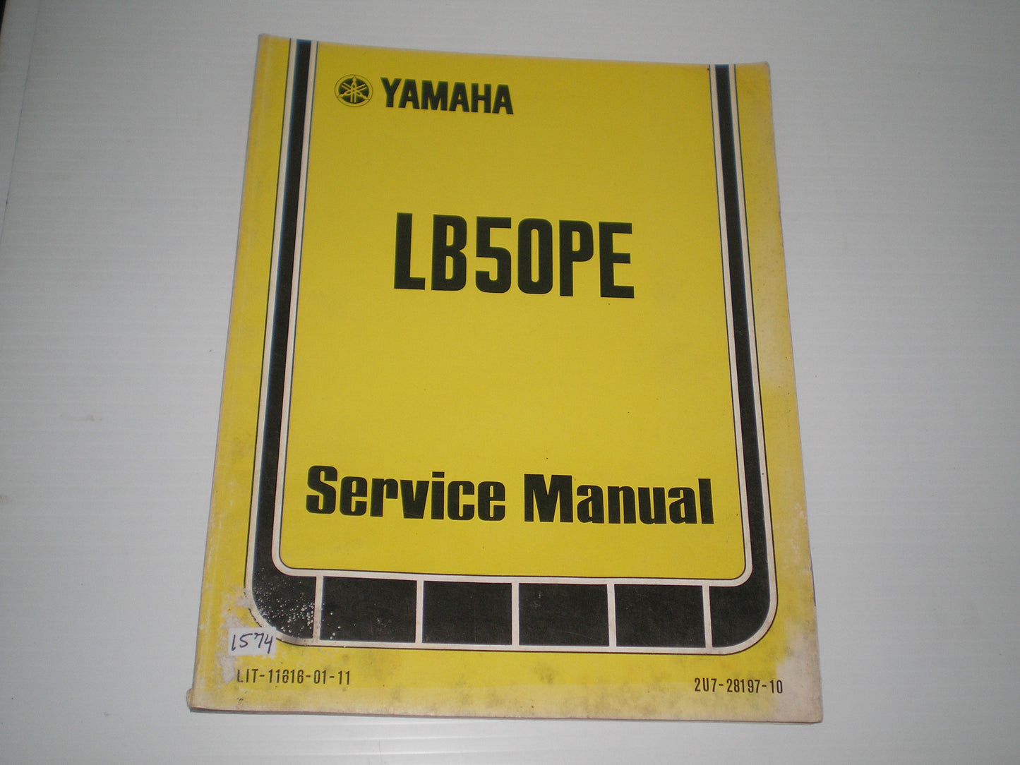 YAMAHA LB50P E Chappy 1978 Service Manual 2U7-28197-10 LIT-11616-01-11 #1574