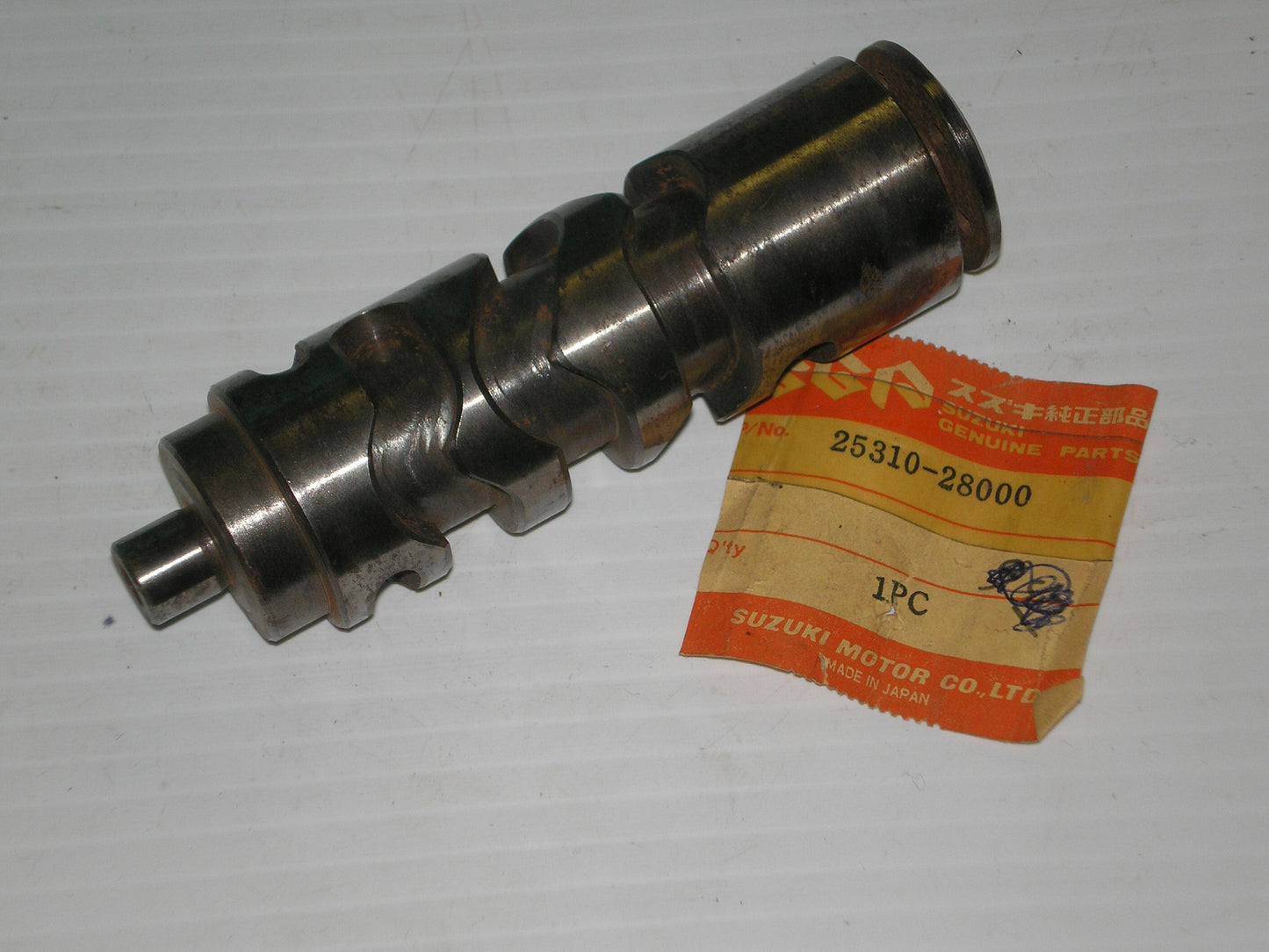 SUZUKI TS125 TS185 RV125 Transmission Gear Shift Drum / Drum 25310-28000