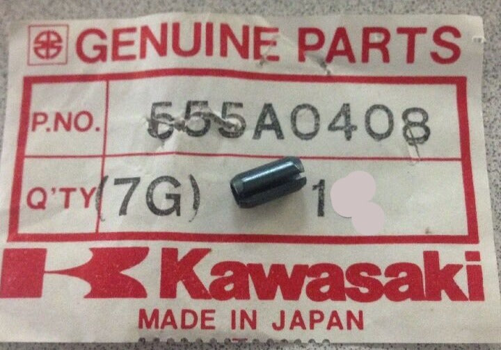 KAWASAKI EN ER EX KLE KRF KZ ZG ZL ZN ZR ZX Crankshaft Spring Pin 555A0408