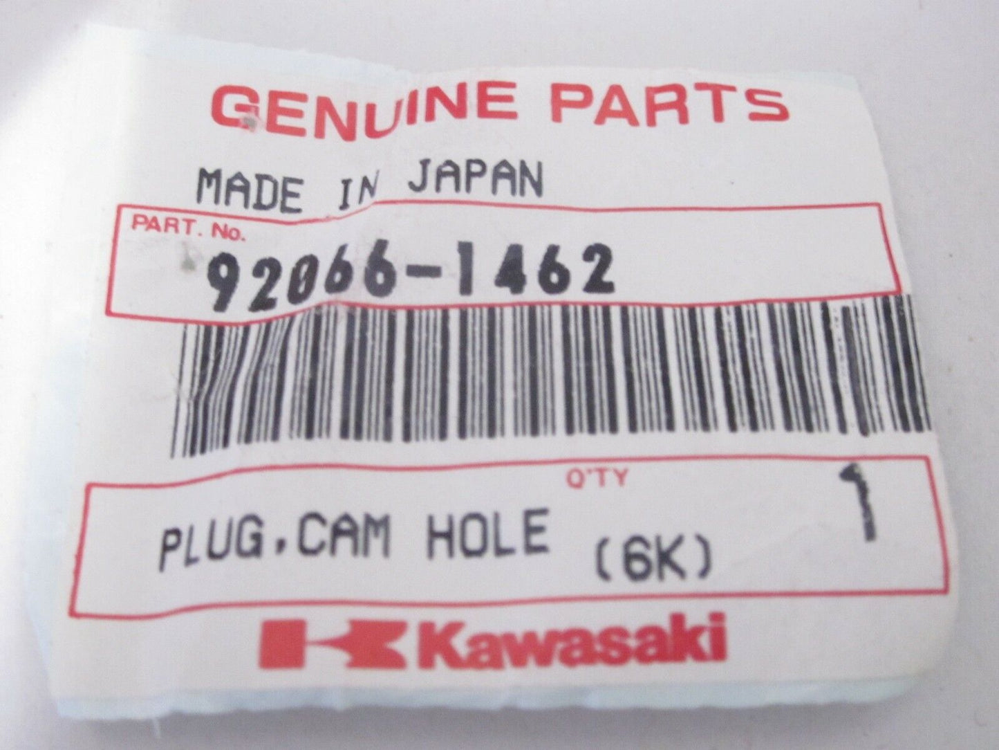 KAWASAKI VN800 Cruiser Camshaft Holder Plug 92066-1462