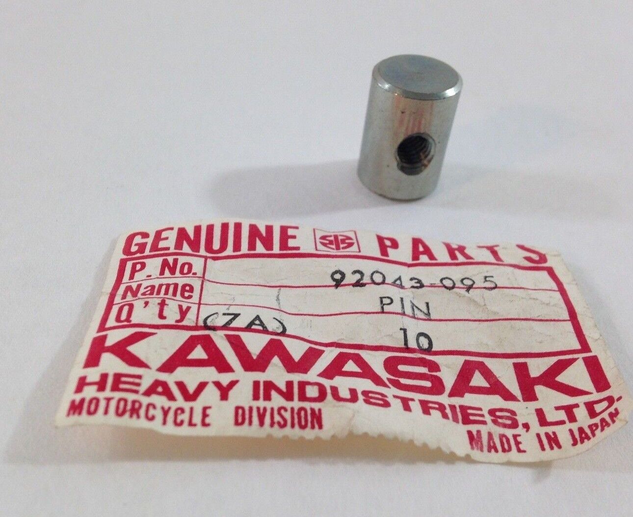 KAWASAKI KZ900 Z1 Rear Brake Rod Lever Pin 92043-095