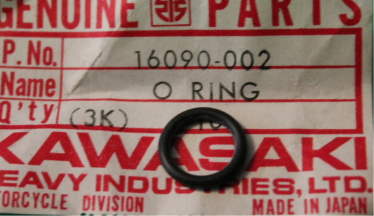 KAWASAKI  OIL PUMP SHAFT ORING  16090-002