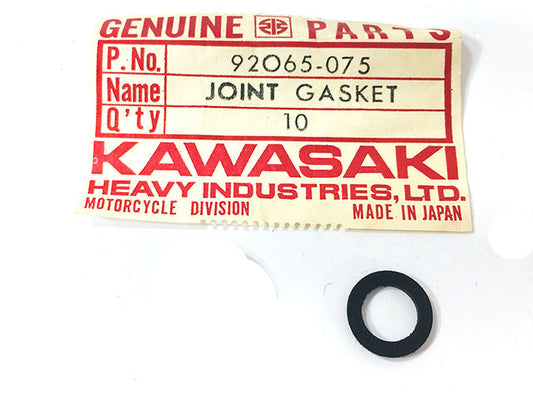 KAWASAKUI KV75 MT75 FUEL COCK JOINT GASKET 92065--075