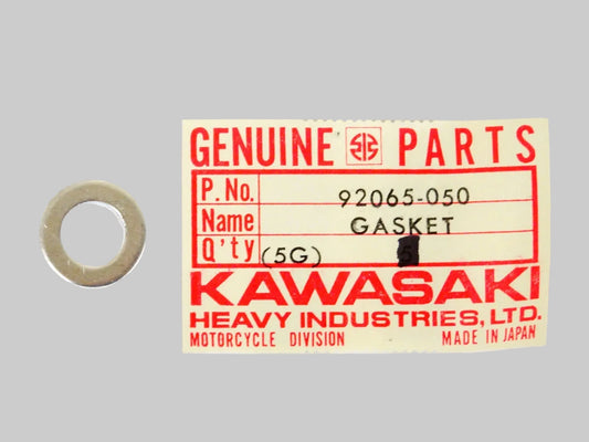 KAWASAKI W1 CROWN NUT GASKET 92065-050