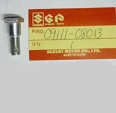 SUZUKI Many Models Factory Rear Swinging Arm / Rear Brake Pedal Bolt 09111-08013