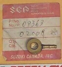 SUZUKI DS100 DS125 DS185 DS250 DT85 RE5 TS100 TS125 TS185 TS250 Oil Line Banjo Union  09363-02001