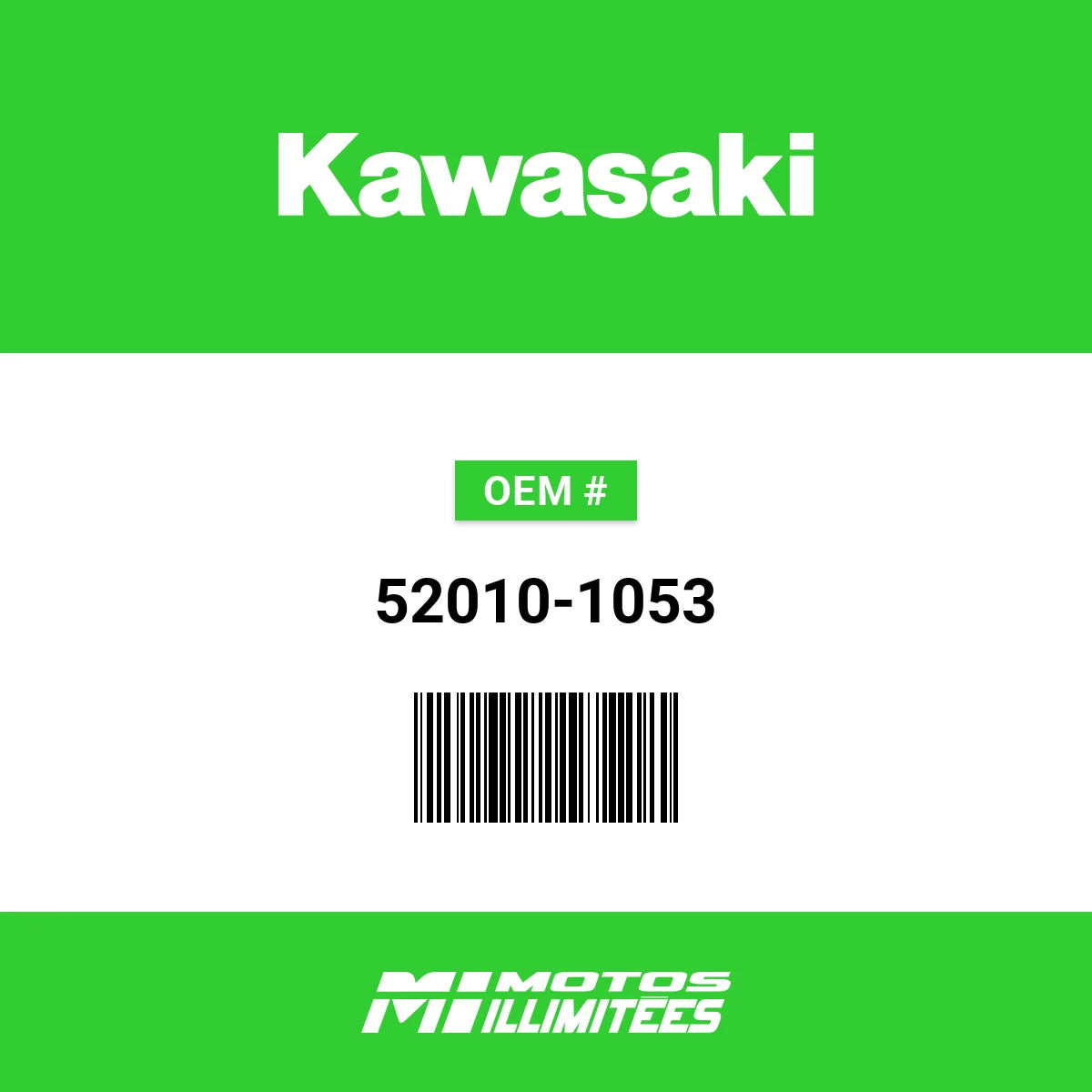 KAWASAKI  OIL FILTER ELEMENT  52010-1053