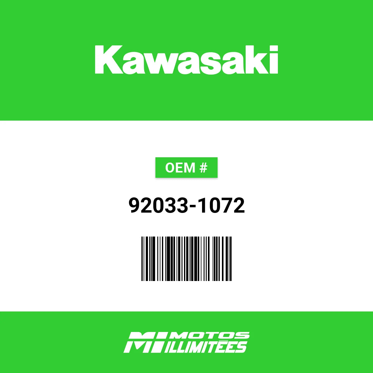 KAWASAKI  KLF110  PISTON PIN CIRCLIP  92033-1072