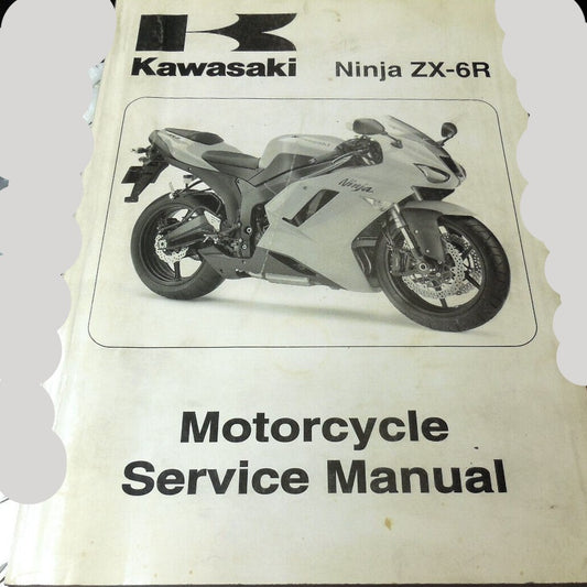 KAWASAKI 2007 ZX-6  NINJA ZX-6R Service Manual  99924-1382-01
