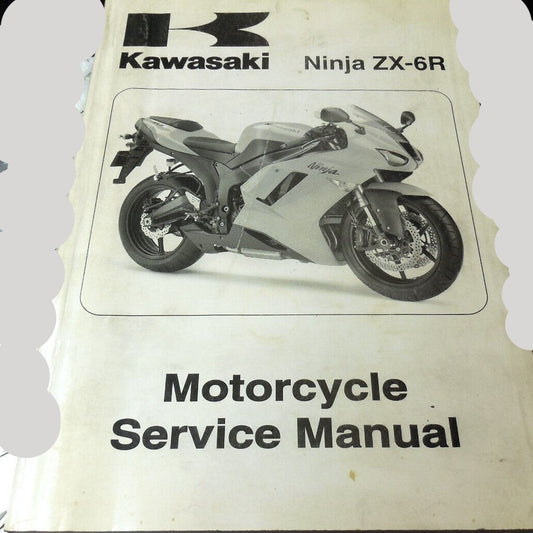 KAWASAKI 2007 ZX-6 NINJA ZX-6R Service Manual 99924-1382-01
