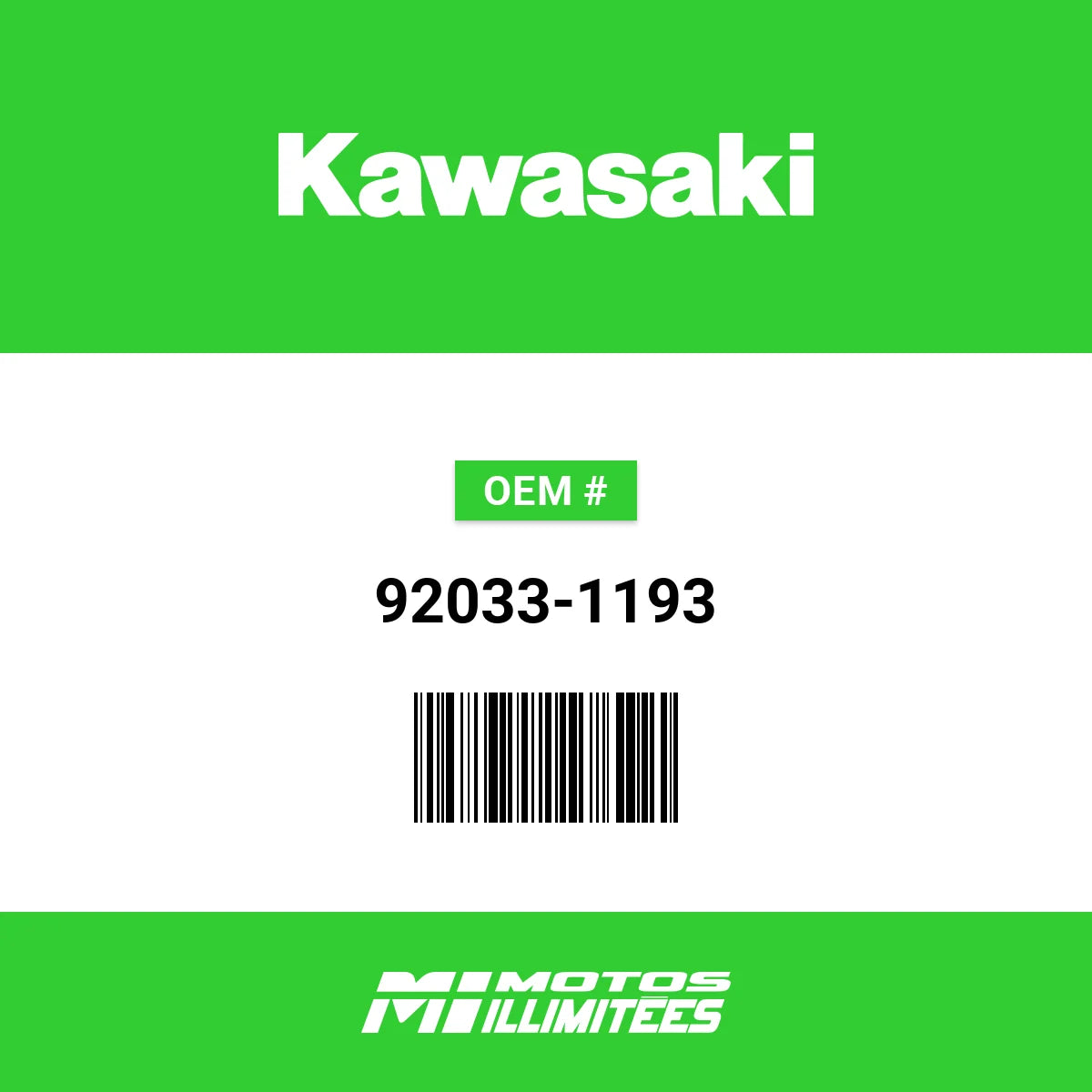 KAWASAKI  KE176 FRONT FORK TUBE SNAP RING  CIRCLIP  92033-1193   92033-1022