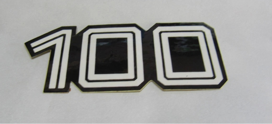 SUZUKI TS100 100 SIDE COVER DECAL  68131-48300-538