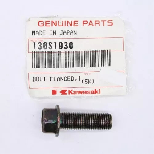 KAWASAKI GPz1100 ZX750 ZX1100 Factory Side Stand Mounting Bracket Bolt 130S1030