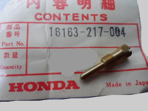 HONDA CA CB CL CT S65 SS125 Factory Throttle Stop Screw 16163-217-004 / 16163-011-004