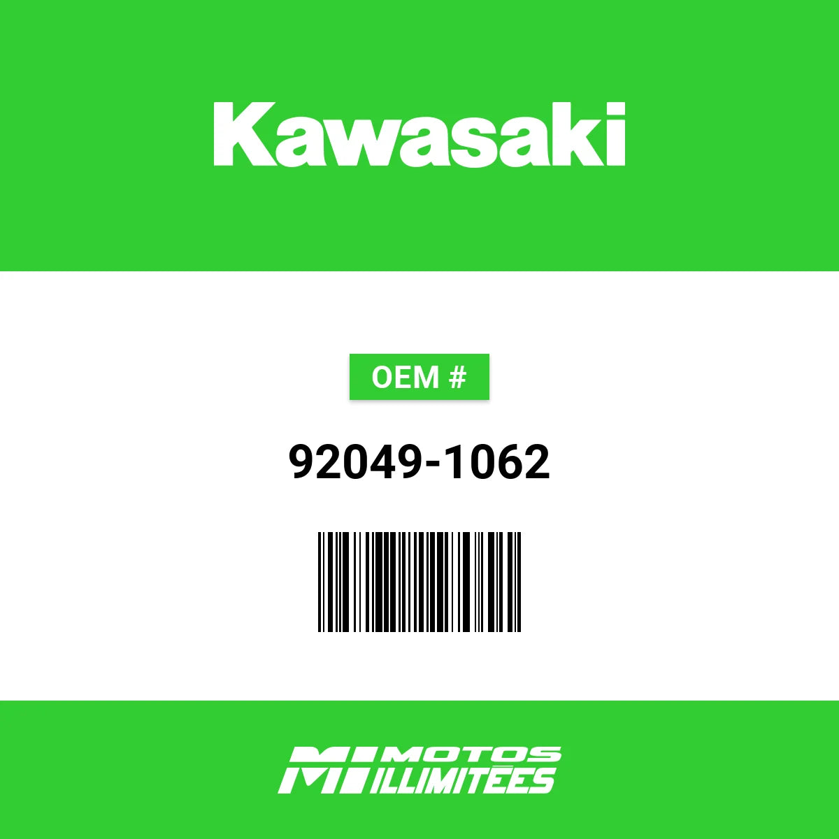 KAAAWASAKI VALVE STEM OIL SEAL  92049-1062