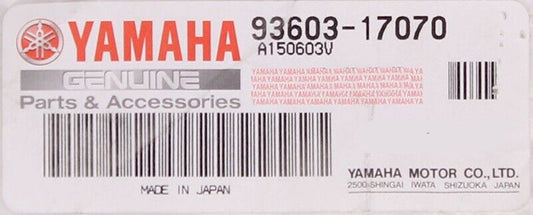 YAMAHA   FJ FJR  FZ  FZR  RX SR TT TX XJ XS YZ YZF 400 426 500 550 600 750 1000 1300  DOWEL PIN  93603-17070