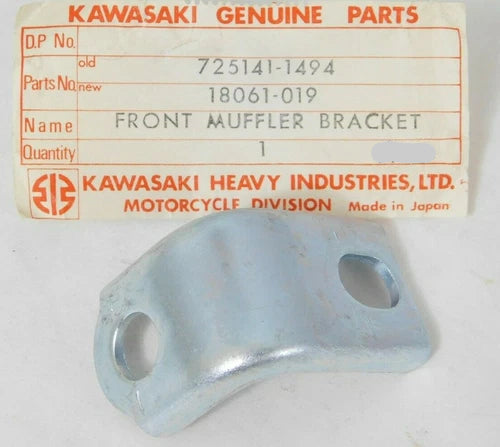 KAWASAKI G3 1969-1974 Factory Front Muffler Bracket 18061-019