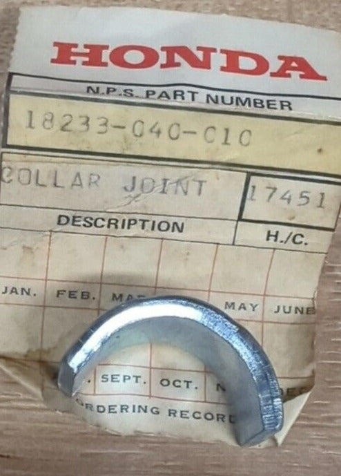 HONDA Z50 Factory Exhaust Pipe Joint Collar 18233-040-010