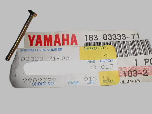 YAMAHA Factory Hardware - Screws, Bolts, Washers, etc.  183-83333-71