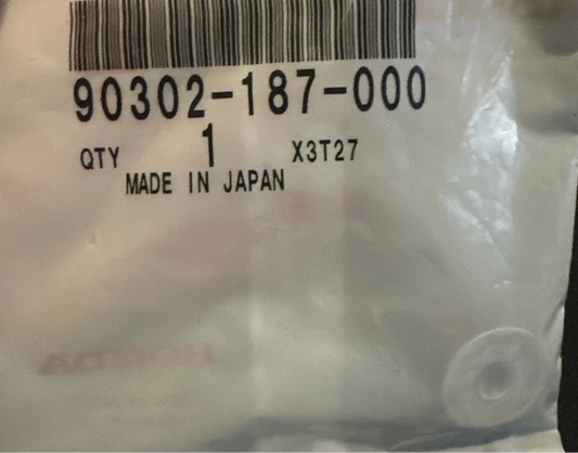 HONDA 6mm FLANGE NUT 90302-187-000