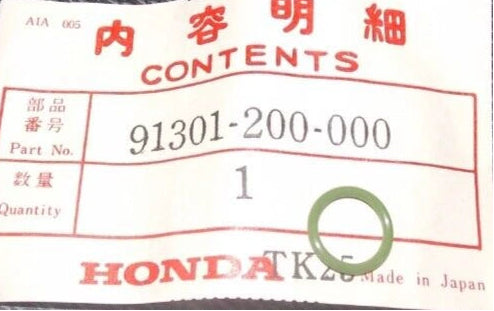 HONDA   VALVE  GUIDE  ORING  91301-200-000