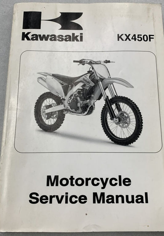 KAWASAK 2009 KX450 KX450E9F  Service Manual  99924-1410-01