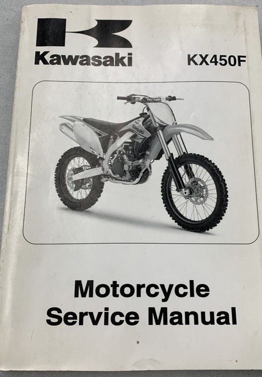 KAWASAK 2009 KX450 KX450E9F Service Manual 99924-1410-01