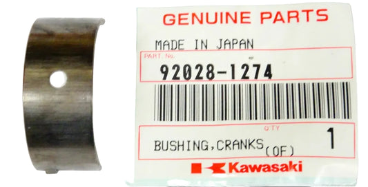 KAWASAKI EN ER EX ZX ZL ZR CRANKSHAFT BEARING ( BROWN ) 92028-1274