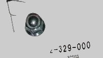 MONDA  10 mm DOME  NUT  90202-329-000