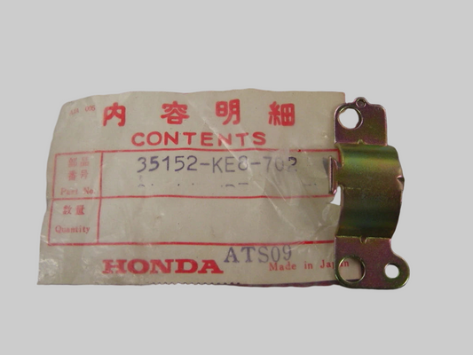 HONDA CB CBR CMX NX VF VFR VT VTR Factory Stop Switch Setting Plate 35152-KE8-703 / 35152-KE8-702