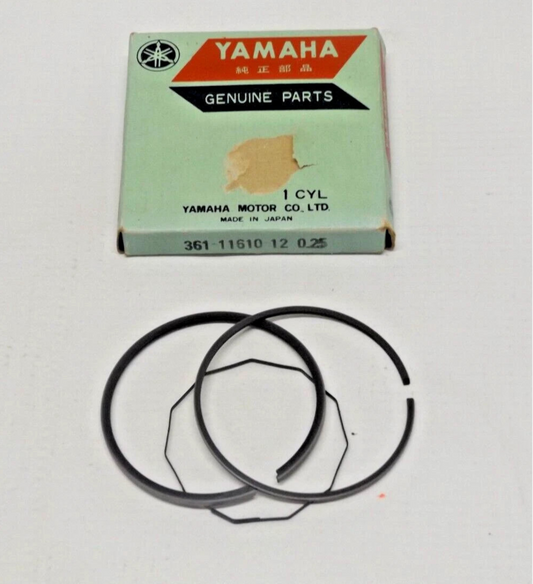YAMAHA RD250 1 st o/s PISTON RINGS 361-11610-12-02