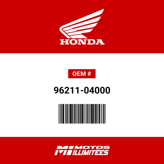 HONDA  BALL BEARING  96211-04000