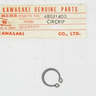 KAWASAKI S1 S2 A1 A7 C2 F3 F4 KH KL KX KRF KRT KSV KVF ZG ZR ZX Factory Circlip 480J1400