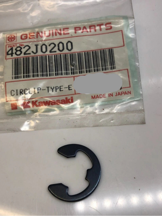 KAWASAKI Many Models Factory Circlip - E-Clip Style 482J0200